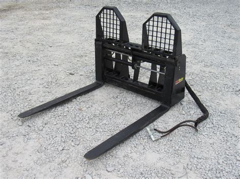 hydraulic skid steer pallet forks|pallet forks skid steer mount.